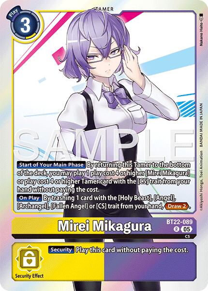 Mirei Mikagura [BT22-089] [Cyber Eden] | Clutch Gaming