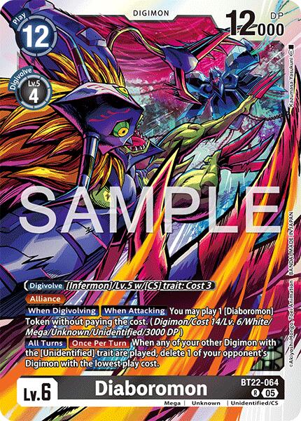 Diaboromon [BT22-064] [Cyber Eden] | Clutch Gaming