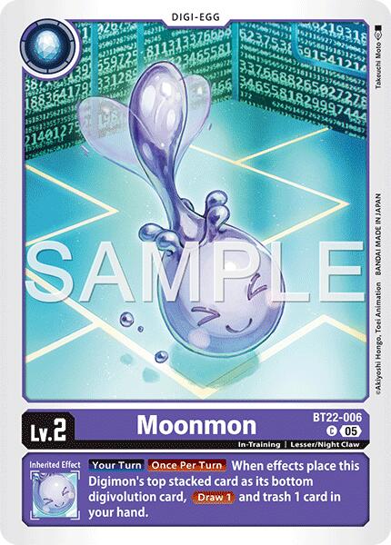 Moonmon [BT22-006] [Cyber Eden] | Clutch Gaming