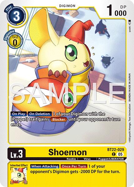 Shoemon [BT22-029] [Cyber Eden] | Clutch Gaming