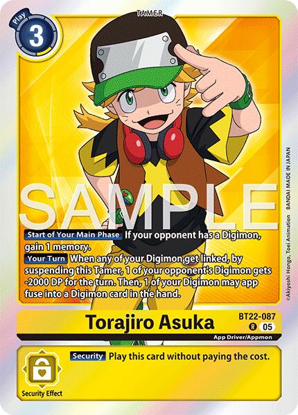 Torajiro Asuka [BT22-087] [Cyber Eden] | Clutch Gaming