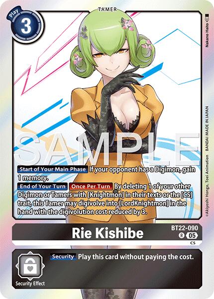 Rie Kishibe [BT22-090] [Cyber Eden] | Clutch Gaming