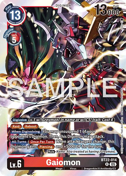 Gaiomon [EX4-048] [Cyber Eden] | Clutch Gaming