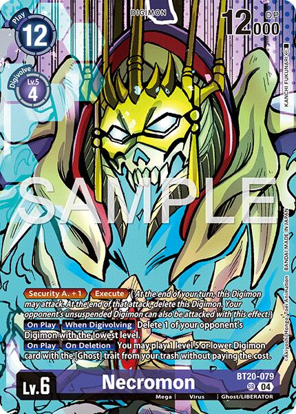 Necromon [BT20-079] (Digimon Liberator Debuggers Set) [Release Special Booster Ver.2.5 Promos] | Clutch Gaming
