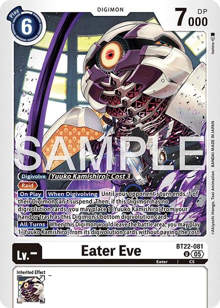 Eater Eve [BT22-081] [Cyber Eden] | Clutch Gaming