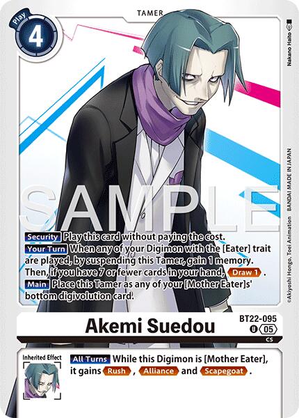 Akemi Suedou [BT22-095] [Cyber Eden] | Clutch Gaming