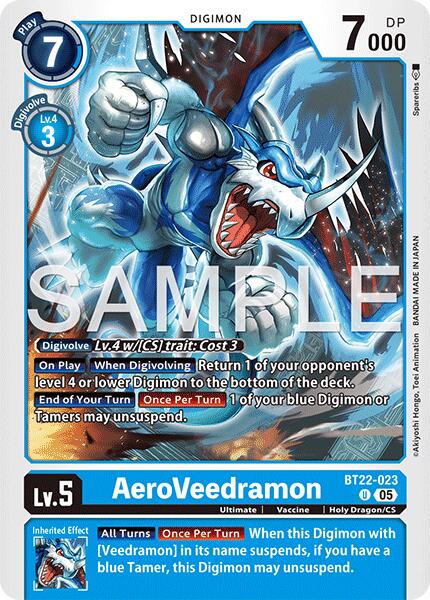 AeroVeedramon [BT22-023] [Cyber Eden] | Clutch Gaming