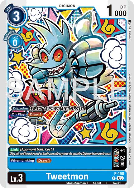 Tweetmon [P-190] (Store Tournament 2025 Vol.3 Participation Pack) [Promotion Cards] | Clutch Gaming