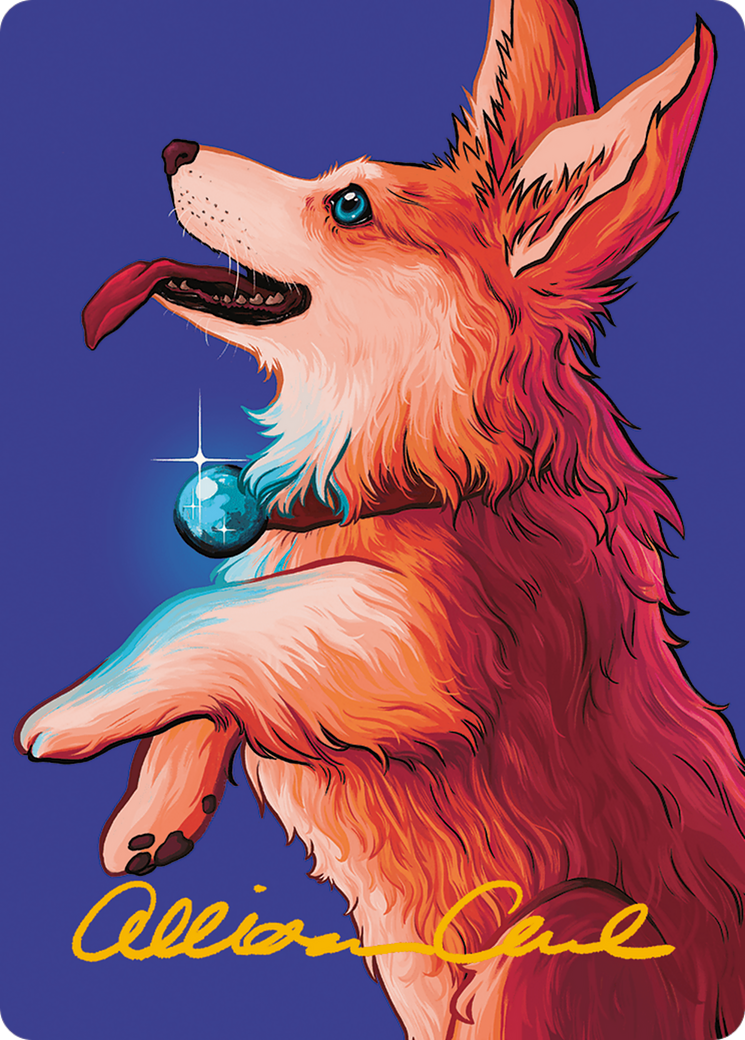 Phelia, Exuberant Shepherd Art Card (Gold-Stamped Signature) [Modern Horizons 3 Art Series] | Clutch Gaming