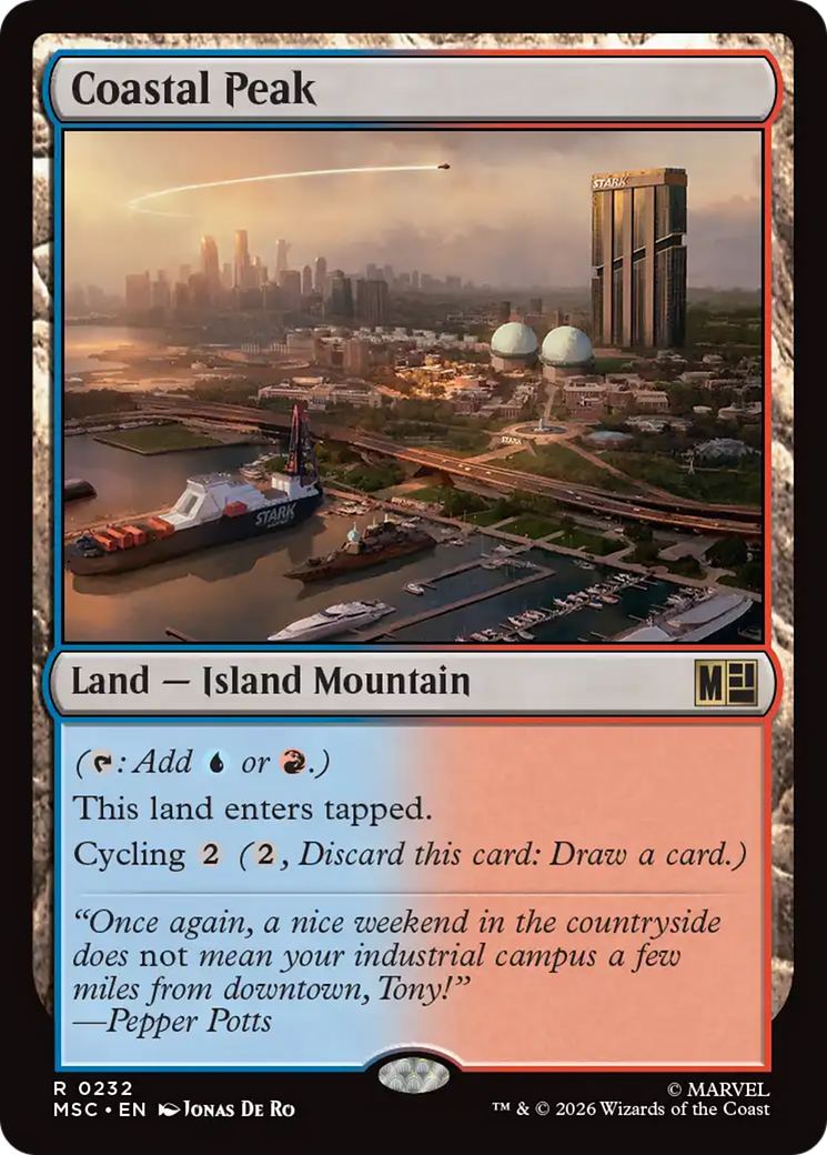 Coastal Peak [Marvel Super Heroes Commander] | Clutch Gaming
