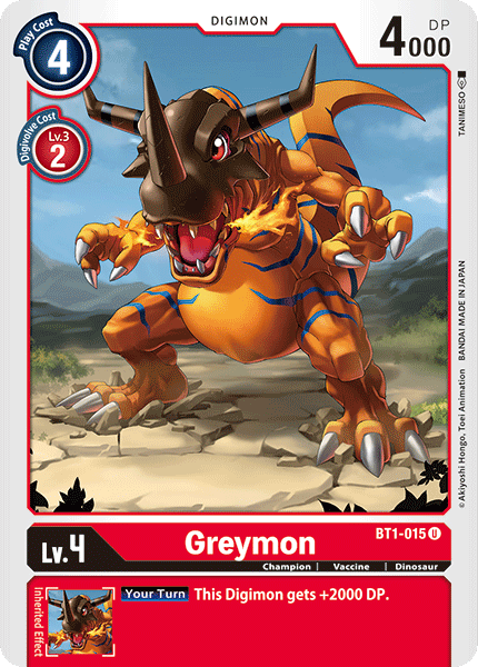 Greymon [BT1-015] [Release Special Booster Ver.1.0] | Clutch Gaming