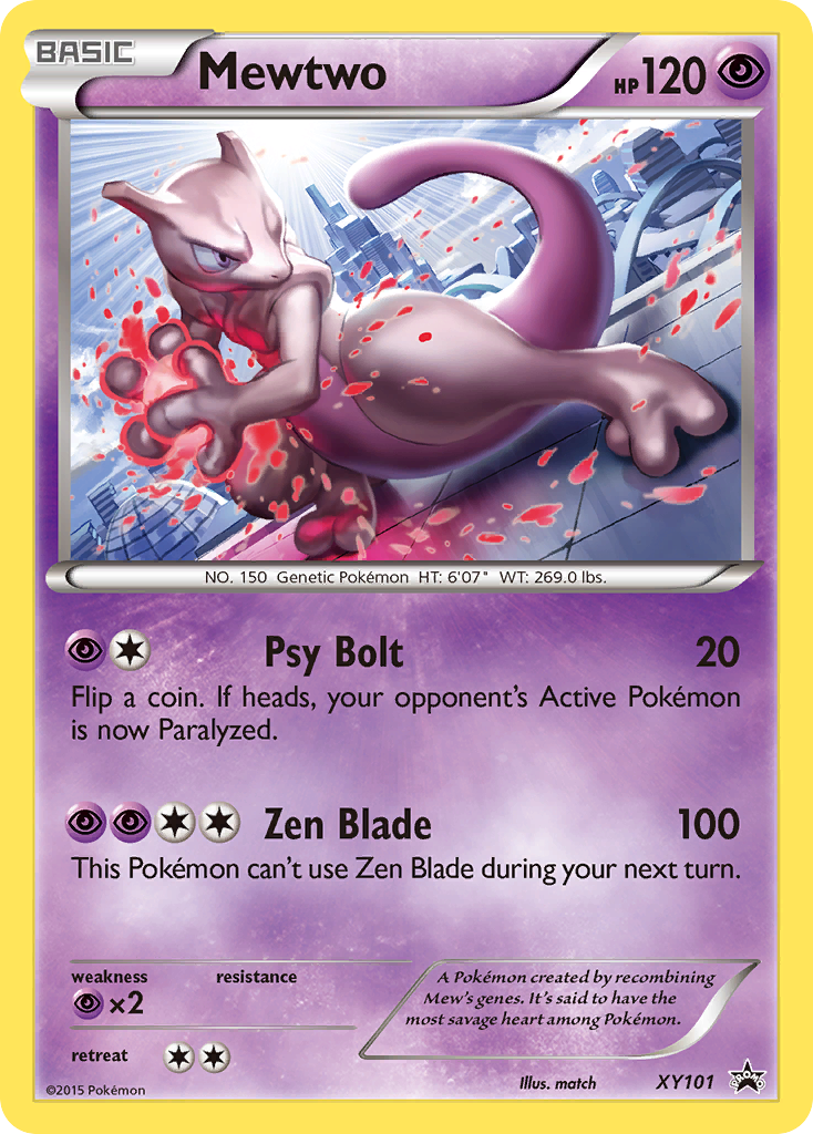 Mewtwo (XY101) [XY: Black Star Promos] | Clutch Gaming