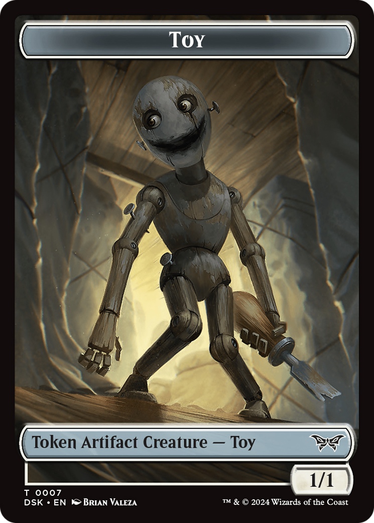 Toy // Spider Double-Sided Token [Duskmourn: House of Horror Tokens] | Clutch Gaming