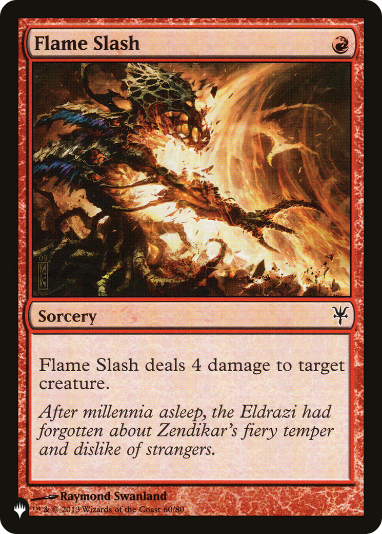 Flame Slash [The List Reprints] | Clutch Gaming