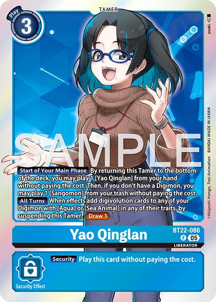 Yao Qinglan [BT22-086] [Cyber Eden] | Clutch Gaming