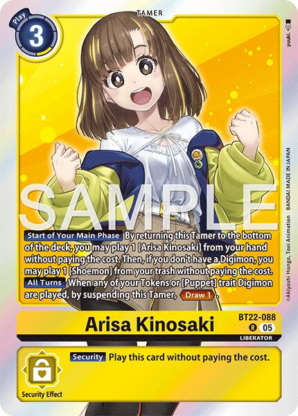 Arisa Kinosaki [BT22-088] [Cyber Eden] | Clutch Gaming