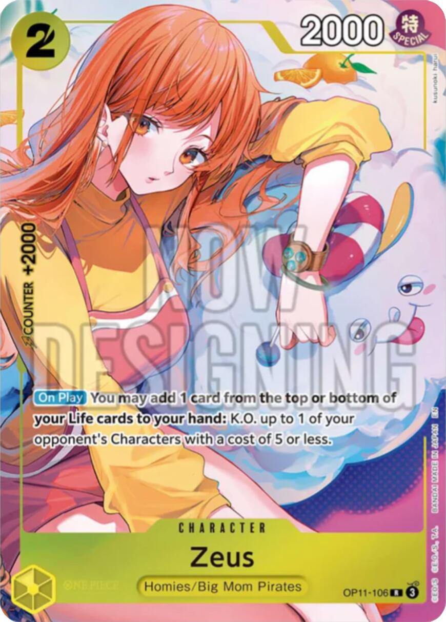 Zeus (Official Playmat - Bandai Card Games Fest 24-25 Edition) [One Piece Promotion Cards] | Clutch Gaming