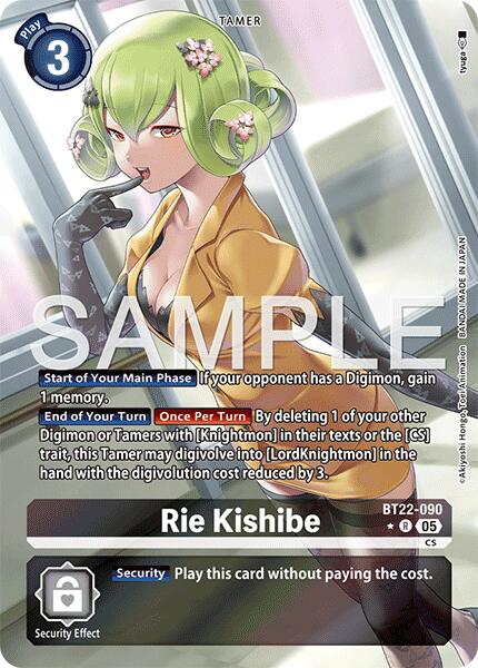 Rie Kishibe [BT22-090] (Alternate Art) [Cyber Eden] | Clutch Gaming