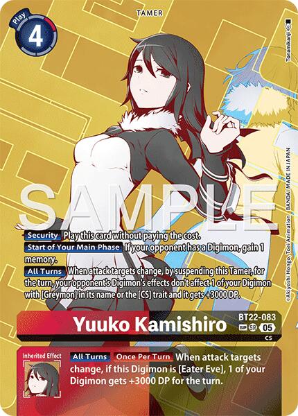 Yuuko Kamishiro [BT22-083] (SP) [Cyber Eden] | Clutch Gaming