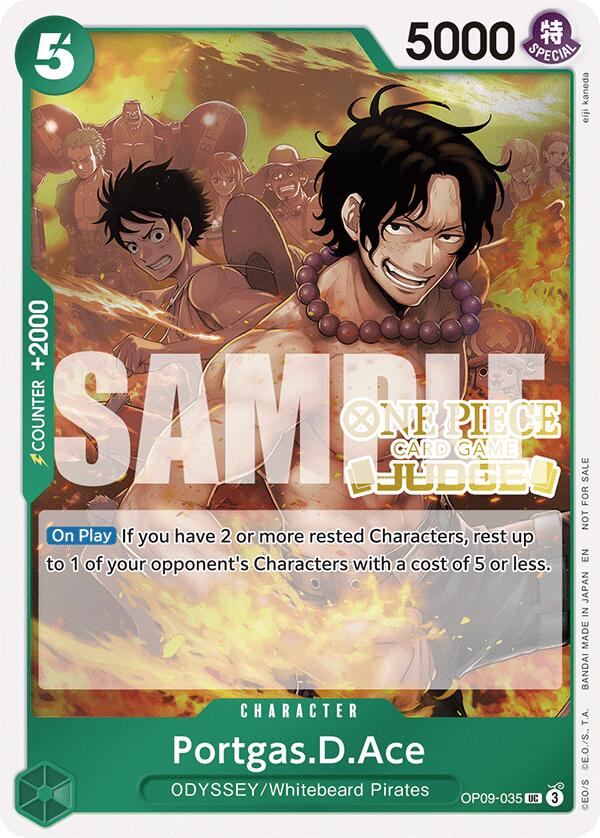 Portgas.D.Ace (Judge Pack Vol. 6) [One Piece Promotion Cards] | Clutch Gaming