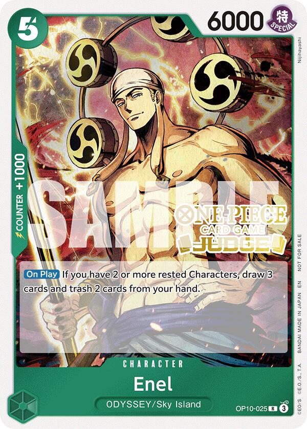 Enel (Judge Pack Vol. 6) [One Piece Promotion Cards] | Clutch Gaming