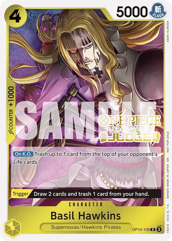 Basil Hawkins (Judge Pack Vol. 6) [One Piece Promotion Cards] | Clutch Gaming
