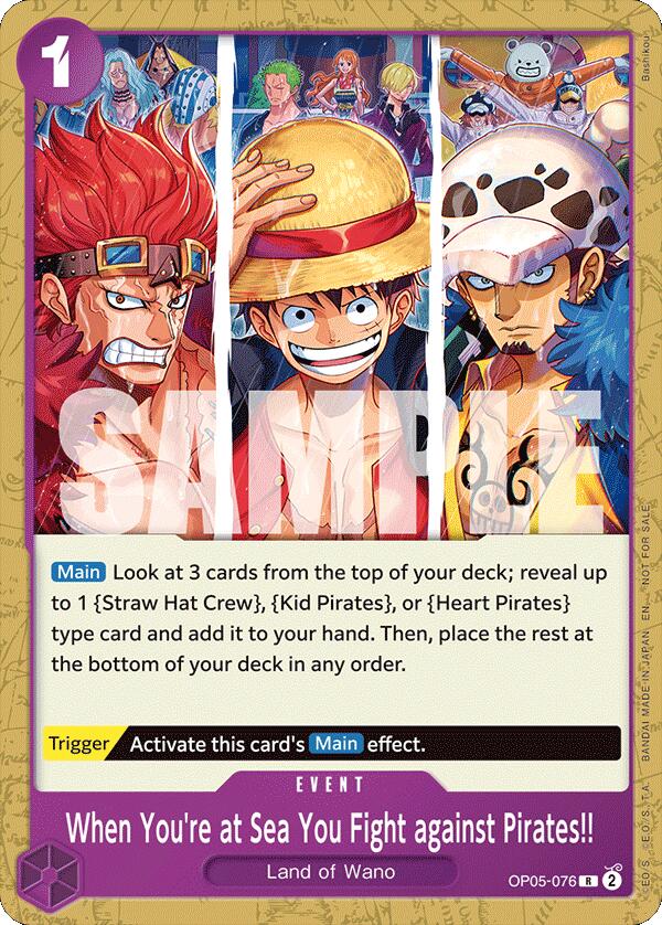 When You're at Sea You Fight against Pirates!! (2025 Pirates League Store) [Qualifier] [One Piece Promotion Cards] | Clutch Gaming