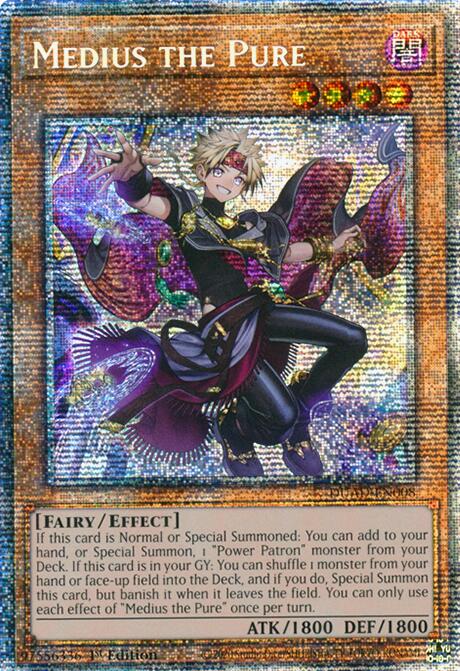 Medius the Pure (Starlight Rare) [DUAD-EN008] Starlight Rare | Clutch Gaming