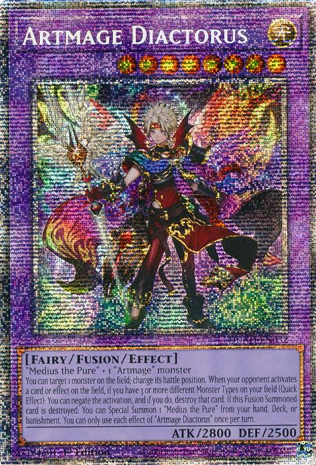 Artmage Diactorus (Starlight Rare) [DUAD-EN032] Starlight Rare | Clutch Gaming