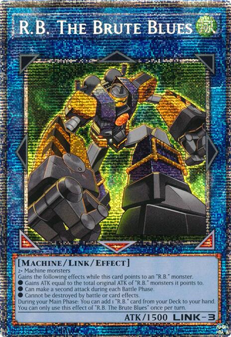 R.B. The Brute Blues (Starlight Rare) [DUAD-EN094] Starlight Rare | Clutch Gaming