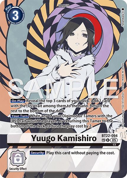 Yuugo Kamishiro [BT22-094] (SP) [Cyber Eden] | Clutch Gaming