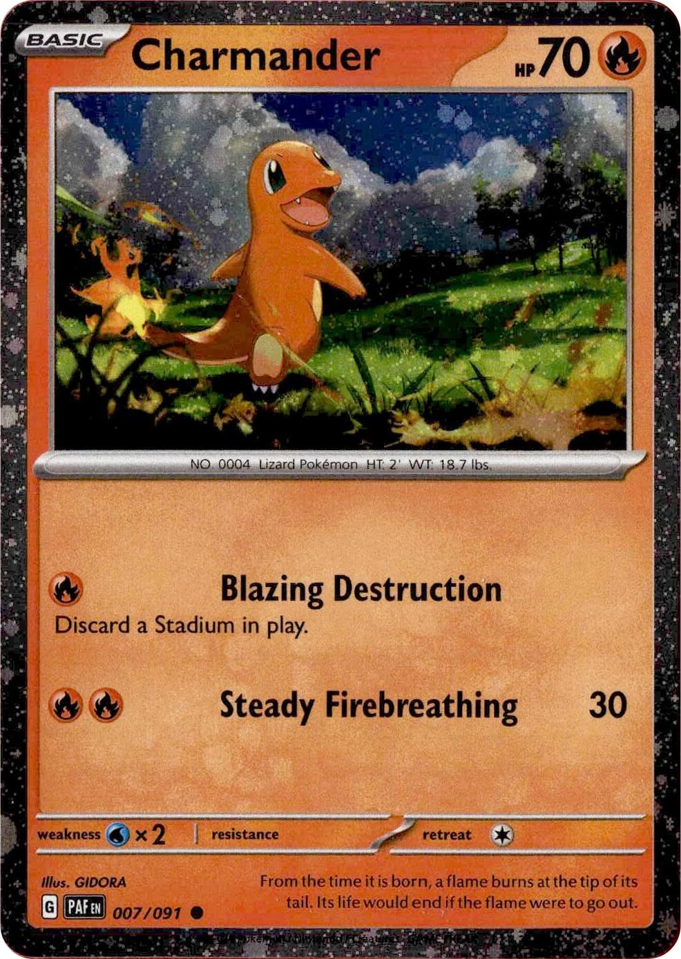Charmander (007/091) (Cosmos Holo) [Miscellaneous Cards] | Clutch Gaming