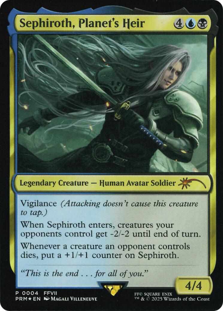 Sephiroth, Planet's Heir (Costco Bundle) [FINAL FANTASY Promos] | Clutch Gaming