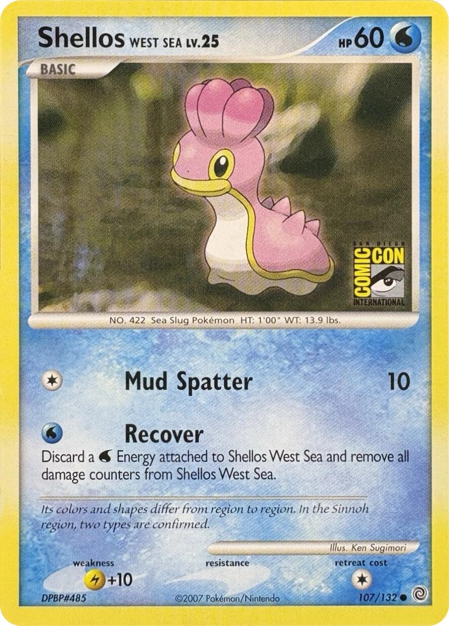 Shellos West Sea (107/132) (SDCC 2007) [Miscellaneous Cards] | Clutch Gaming