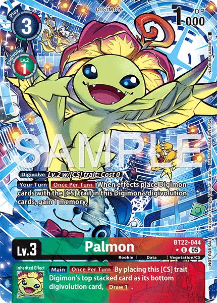 Palmon [BT22-044] (Box Topper) [Cyber Eden] | Clutch Gaming