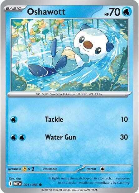 Oshawott (021/086) [Scarlet & Violet: White Flare] | Clutch Gaming