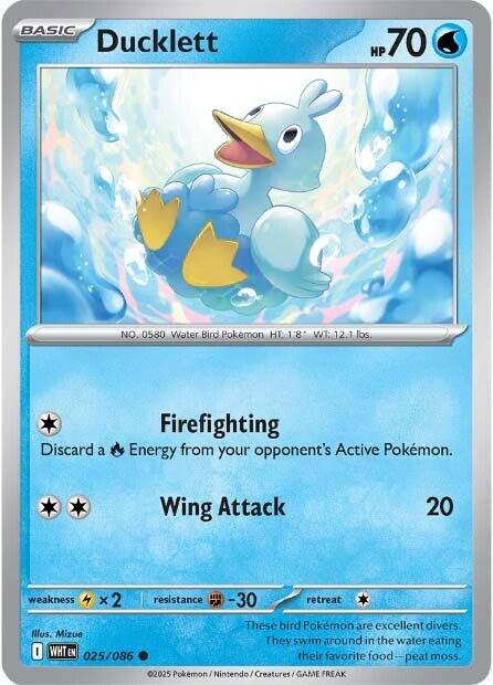 Ducklett (025/086) [Scarlet & Violet: White Flare] | Clutch Gaming