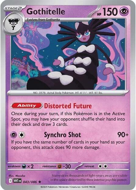 Gothitelle (043/086) [Scarlet & Violet: White Flare] | Clutch Gaming