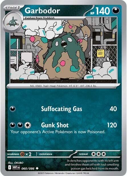 Garbodor (060/086) [Scarlet & Violet: White Flare] | Clutch Gaming