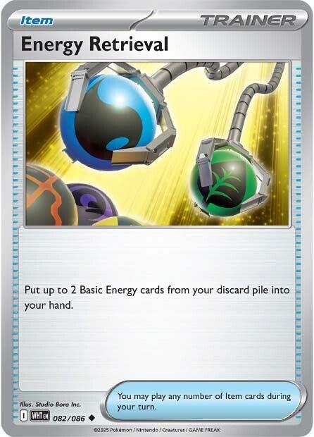 Energy Retrieval (082/086) [Scarlet & Violet: White Flare] | Clutch Gaming
