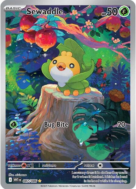 Sewaddle (087/086) [Scarlet & Violet: White Flare] | Clutch Gaming