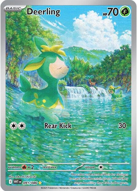 Deerling (091/086) [Scarlet & Violet: White Flare] | Clutch Gaming