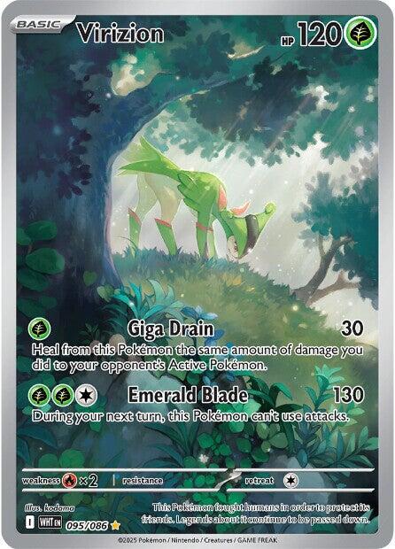 Virizion (095/086) [Scarlet & Violet: White Flare] | Clutch Gaming