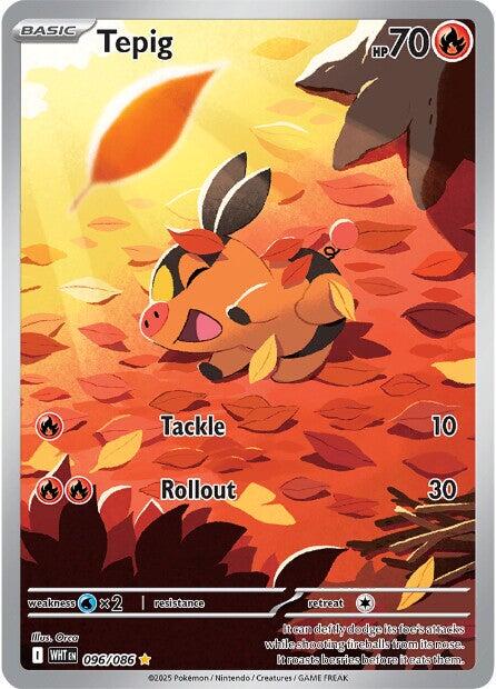 Tepig (096/086) [Scarlet & Violet: White Flare] | Clutch Gaming