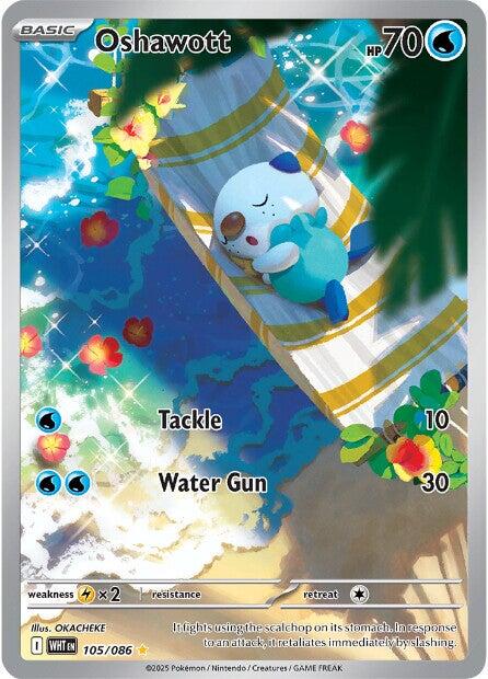Oshawott (105/086) [Scarlet & Violet: White Flare] | Clutch Gaming