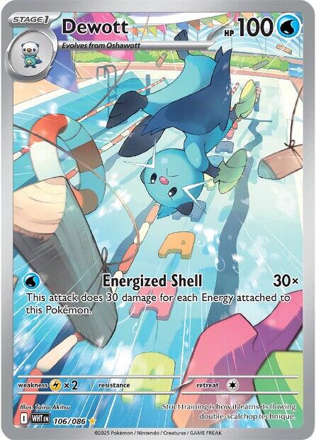 Dewott (106/086) [Scarlet & Violet: White Flare] | Clutch Gaming