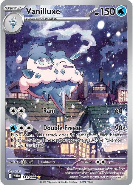 Vanilluxe (113/086) [Scarlet & Violet: White Flare] | Clutch Gaming