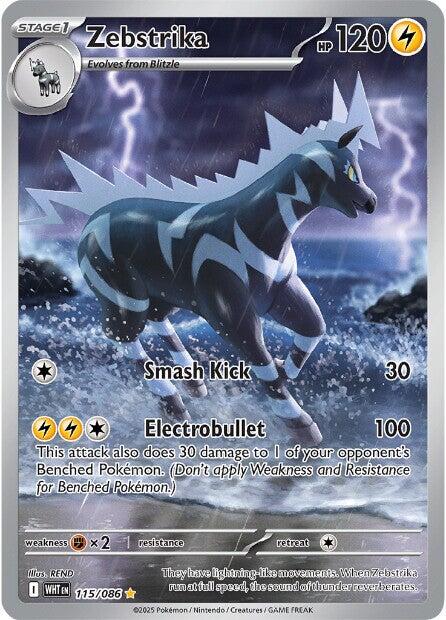 Zebstrika (115/086) [Scarlet & Violet: White Flare] | Clutch Gaming