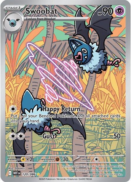 Swoobat (120/086) [Scarlet & Violet: White Flare] | Clutch Gaming