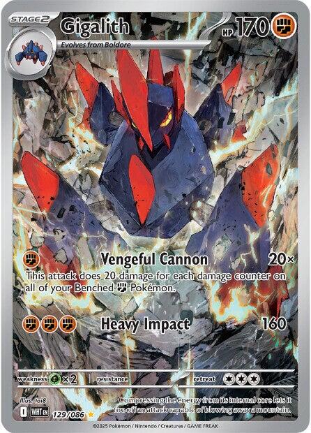 Gigalith (129/086) [Scarlet & Violet: White Flare] | Clutch Gaming